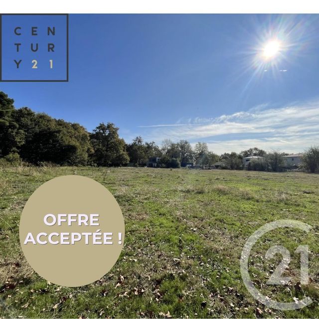 terrain à vendre - 765.0 m2 - PESSAC - 33 - AQUITAINE - Century 21 A.C.O